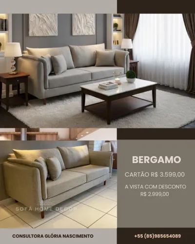 Sofá bergamo