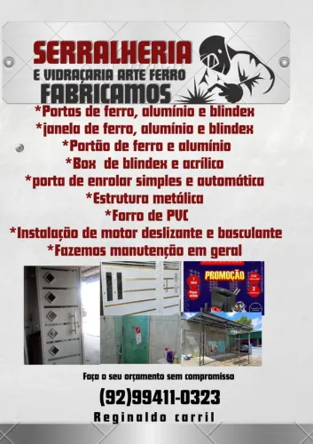 Serralheiro em Manaus | Portões, portas e manutenção com preço bom