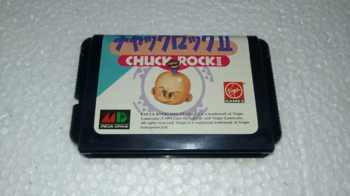 Chuck Rock 2 Japonês Original Mega Drive 