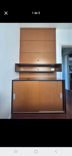 Balcão com painel para tv