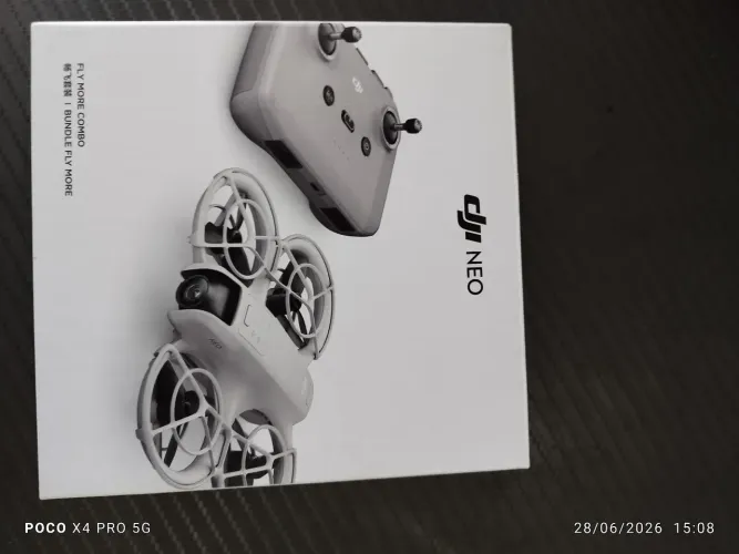 Drone Dji Neo Fly More Combo Br Dji051 - Cor: Cinza (não usado)