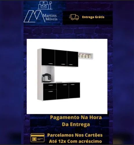 GRANDE PROMOÇÃO COZINHA ISIS 1.80 ENTREGA GRATIS ACEITA CARTÃO