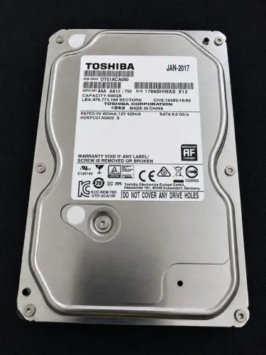 9 HDS DE DESKTOP 500GB