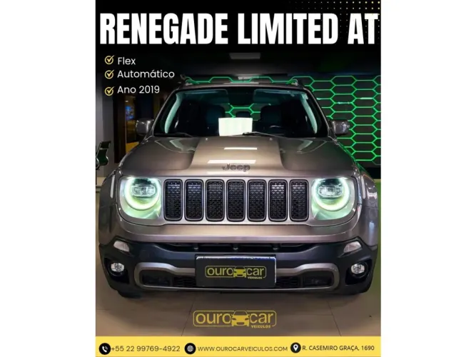 Jeep Renegade Limited 1.8 4X2 Flex 16V Aut. 2019