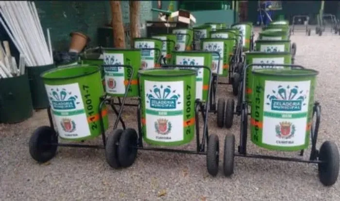 Carrinho de Gari - LUTOCAR