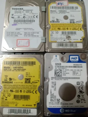 HD para notebook 320gb.