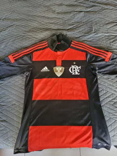 Camisa Flamengo 2014 P com Patch da Copa do Brasil 