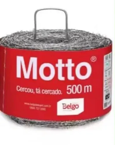 Arames empapados e telas