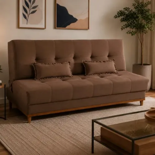 Sofá Cama Catânia 1,90 m Novo - Pronta Entrega