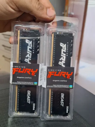 Memória Ram Kingston ddr4 Fury Beast 8gb 3200mhz