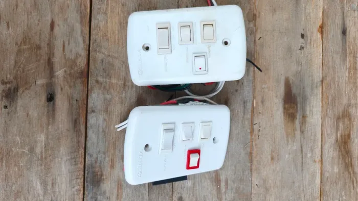 Kit 2 Espelhos Controles Parede Ventisol p/ Ventilador de Teto + Capacitores