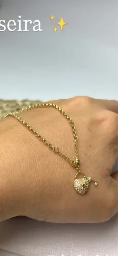 Pulseira em ouro 18 k