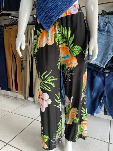 Calça pantalona Feminina 