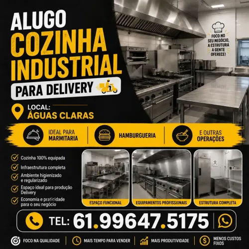 Alugo Cozinha Industrial