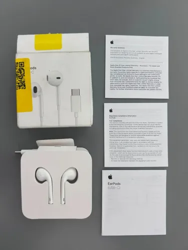 EarPods Apple USB-C - Original - Caixa Completa - Nunca Usado