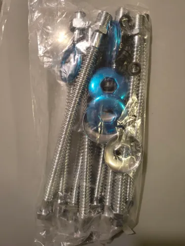 Kit com 8 - Flexível água quente e fria macho e fêmea de cobre Distak