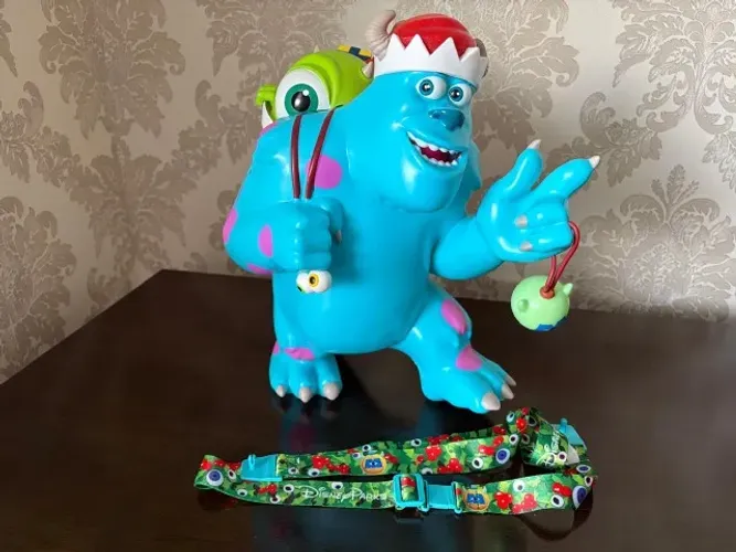 Balde De Pipoca / Popcorn Bucket. Monstros Sa Natal. Disney