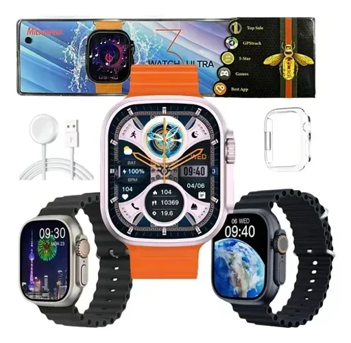 Relógio Smart Ultra Pro 49mm Microwear Série 10 Original Frete Grátis