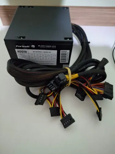 Fonte Fortrek Black Hawk ATX - 400W Real