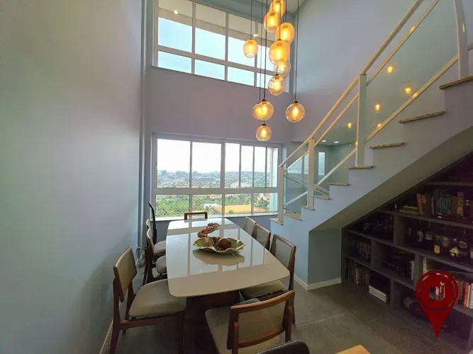 Apartamento Duplex com 3 dormitórios à venda, 126 m² por R$ 950.000 - Alphaville - Lagoa d
