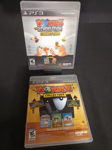 Coleção Jogos Worms Collection PS3