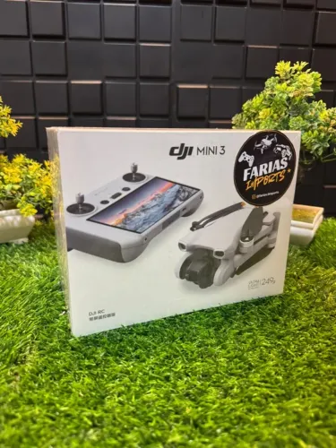OPORTUNIDADE Drone Dji Mini 3 Controle com Tela Novo
