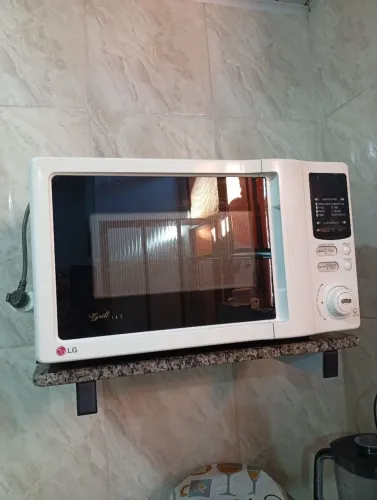Microondas LG com defeito
