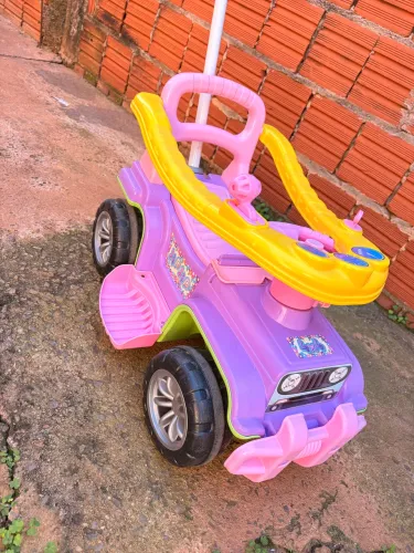 Jeep carrinho empurrar