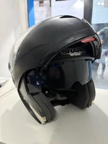 Capacete robocop shark openline