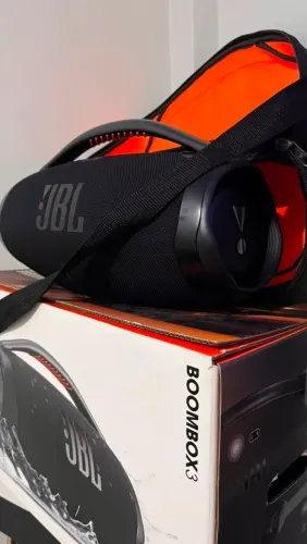 jbl boombox 3 impecável com bolsa
