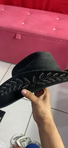 Chapéu country feminino marca eldorado original número 55