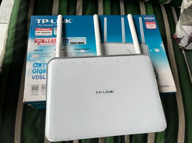 Roteador Tp Link Archer VR200v AC750 dual band