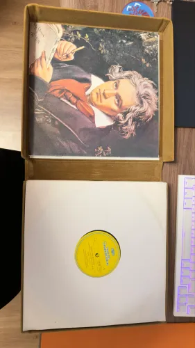 Box veludo 20 Lp Beethoven obra 1975 C/ Livreto