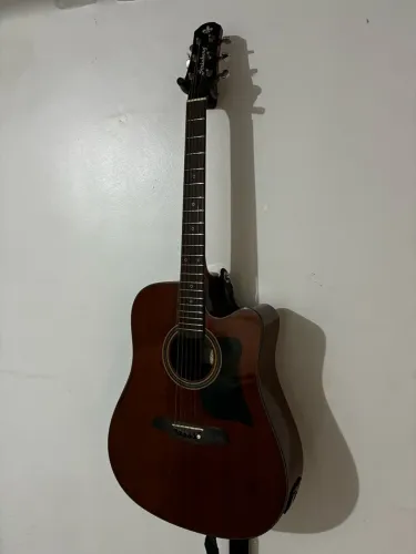 Violão Strinberg SD25C folk aço mogno (captação com defeito)