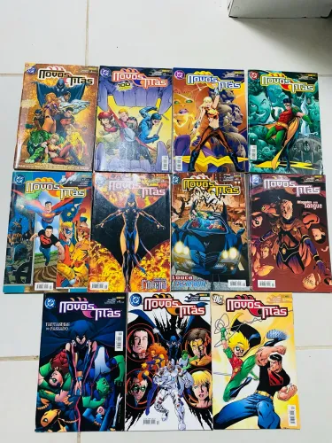 Os Novos Titãs Mensais/Primeira Série Panini vários números