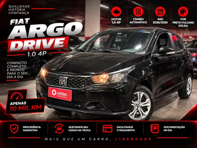 Fiat Argo Drive 1.0 6V Flex 2026