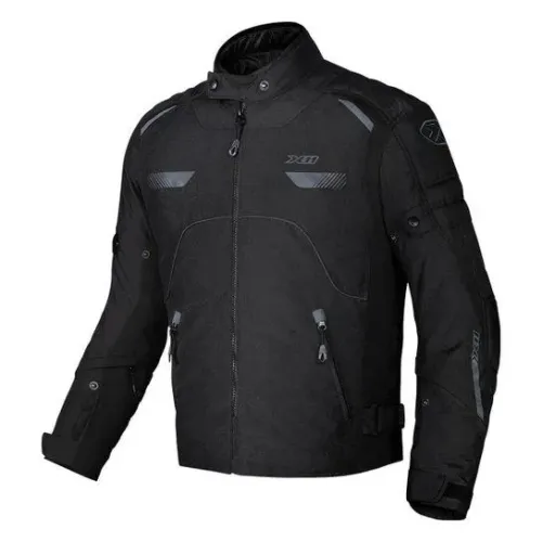 Jaqueta Motociclista X11 Veler Masc. c/ Proteções Pt/Cz , Pt/Vm (Impermeável/Ventilada)