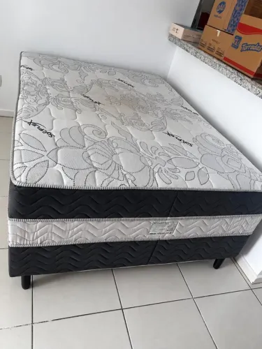 Cama Box Casal Imperador Plus - Soft Flex - 1,38m x 1,88m