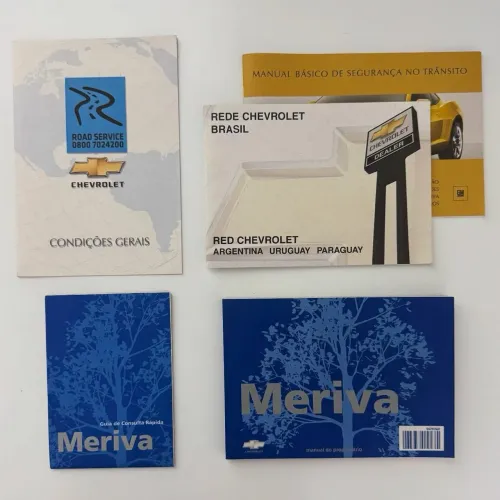 Manual do Proprietário Chevrolet Meriva 2010 2011