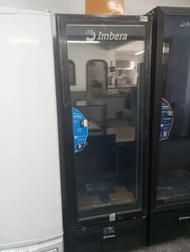 NZ. Freezer vertical porta de vidro 570L IMBERA 