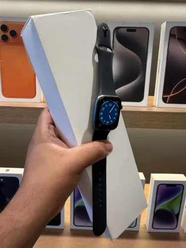 Apple Watch series 5 de tamanho 44 gps preto