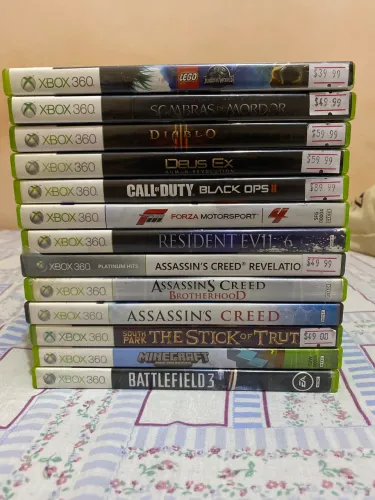 Lote xbox 360