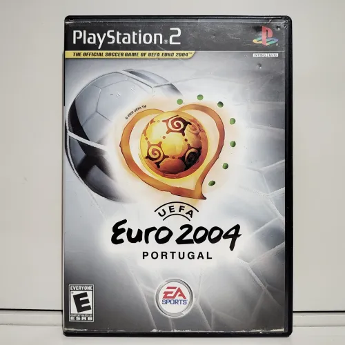 UEFA Euro 2004 Portugal PS2 Original Americano Completo Mídia Física Seminovo Playstation