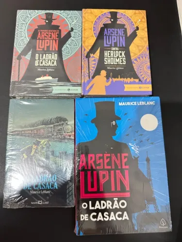 Livros Arsene Lupin - Coleção Lacrados