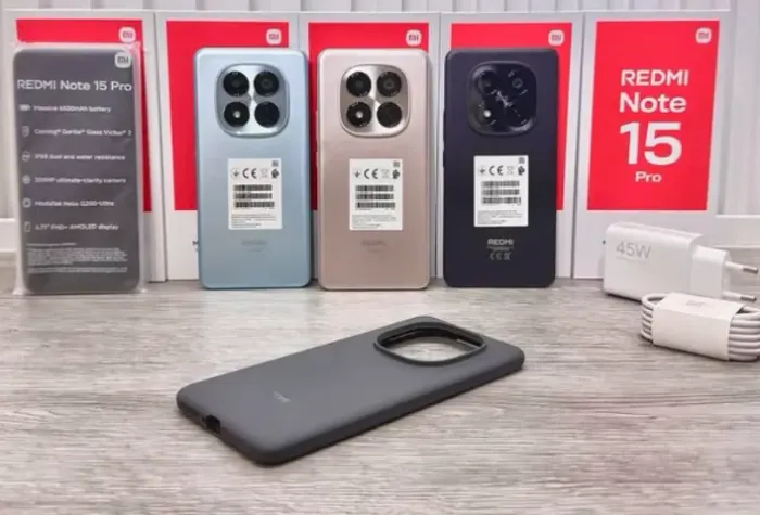 Xiaomi REDMI NOTE 15 PRO 4G 8GB RAM + 256GB