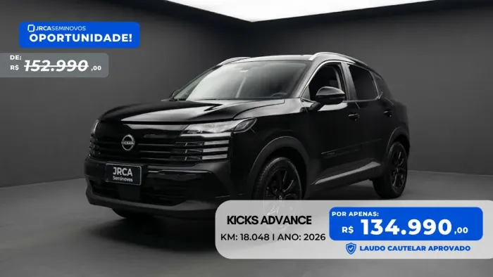 Nissan Kicks Advance 1.6 16V Flex AUT 2026