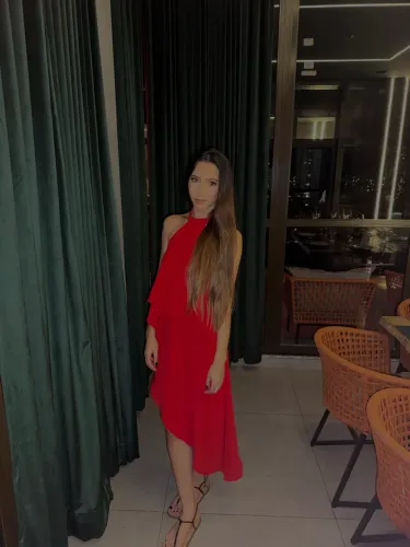 vestido vermelho