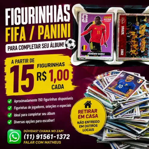 ? Figurinhas FIFA/Panini para completar álbum ?