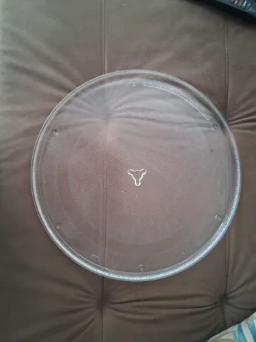 Prato 36cm de vidro para micro-ondas 