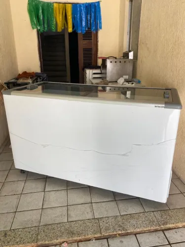 Freezer Fricon 503 L 2026 tampa de vidro